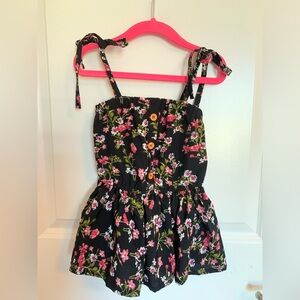 Bailey’s Blossoms Tie Strap Shirt